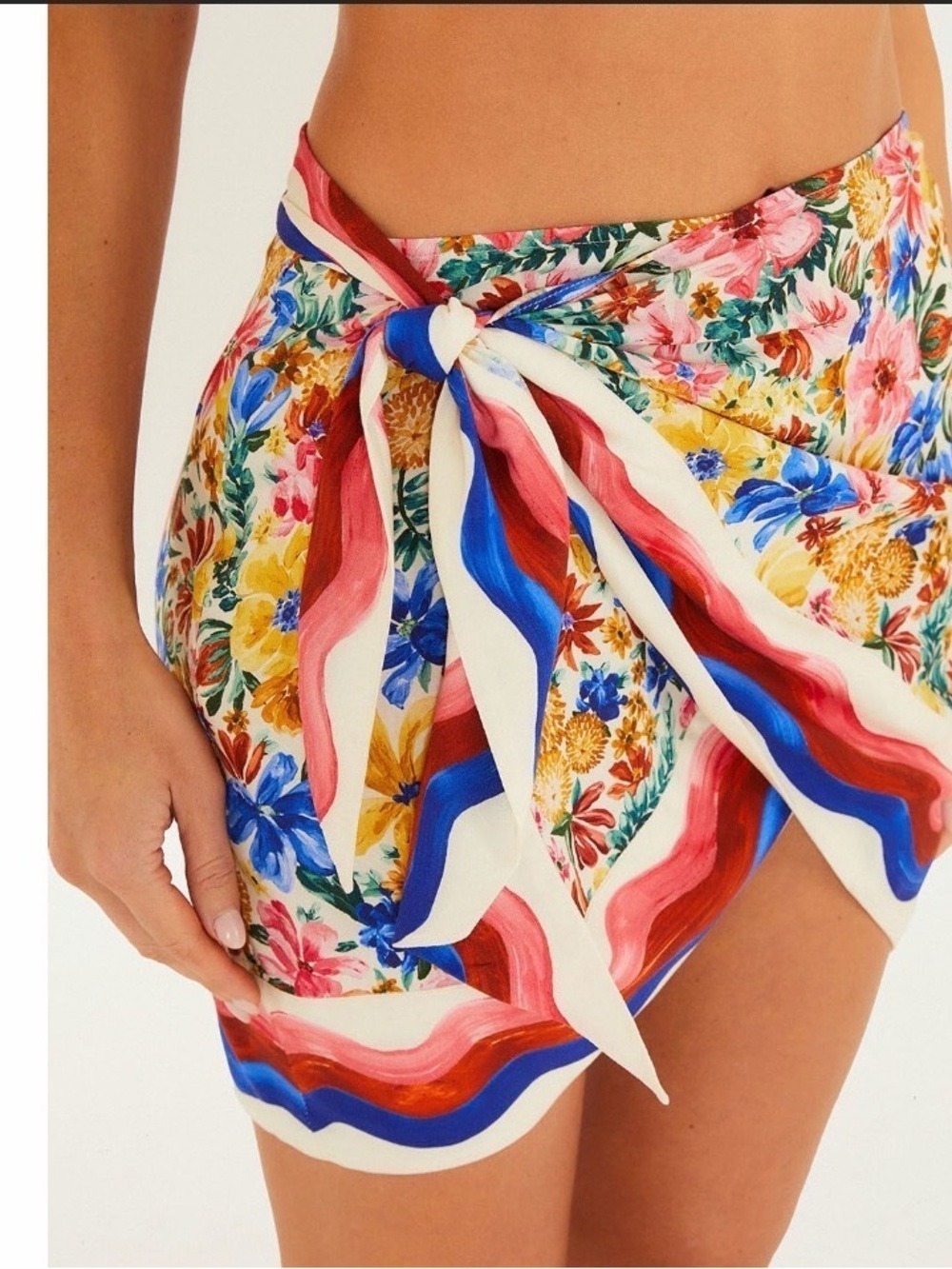 Farm Rio Floraline Mini Skirt - Picture 3 of 6